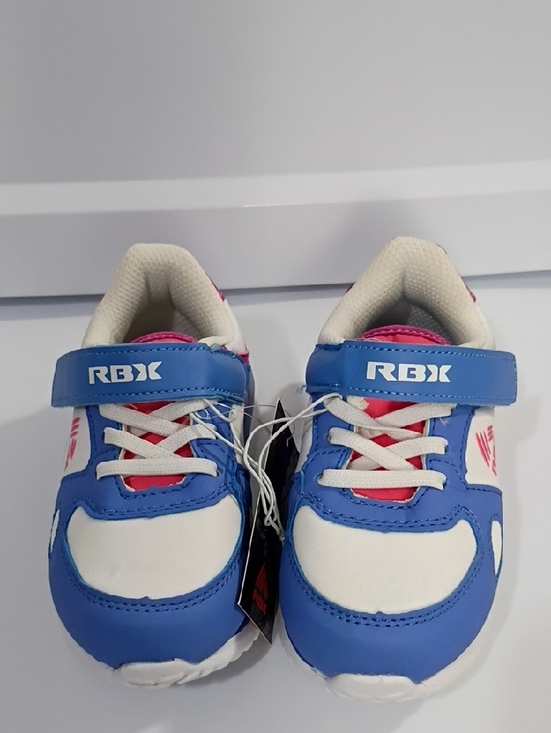 RBX Other - RBX GIRLS Blue, White & Pink Athletic Sneakers SIZE 7 NWT